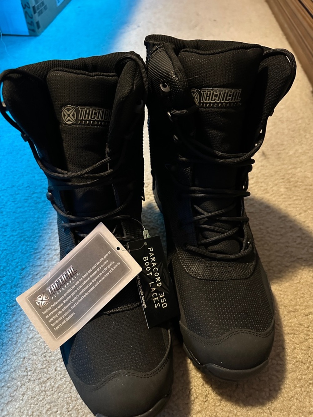 Men's Black Paracord 360 Boot